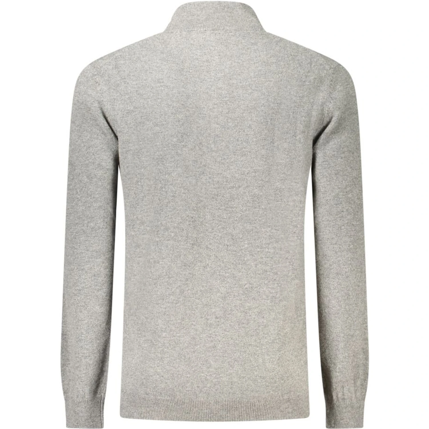 Grey Wool Men Sweater