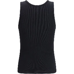 Black Cotton Tank Tops