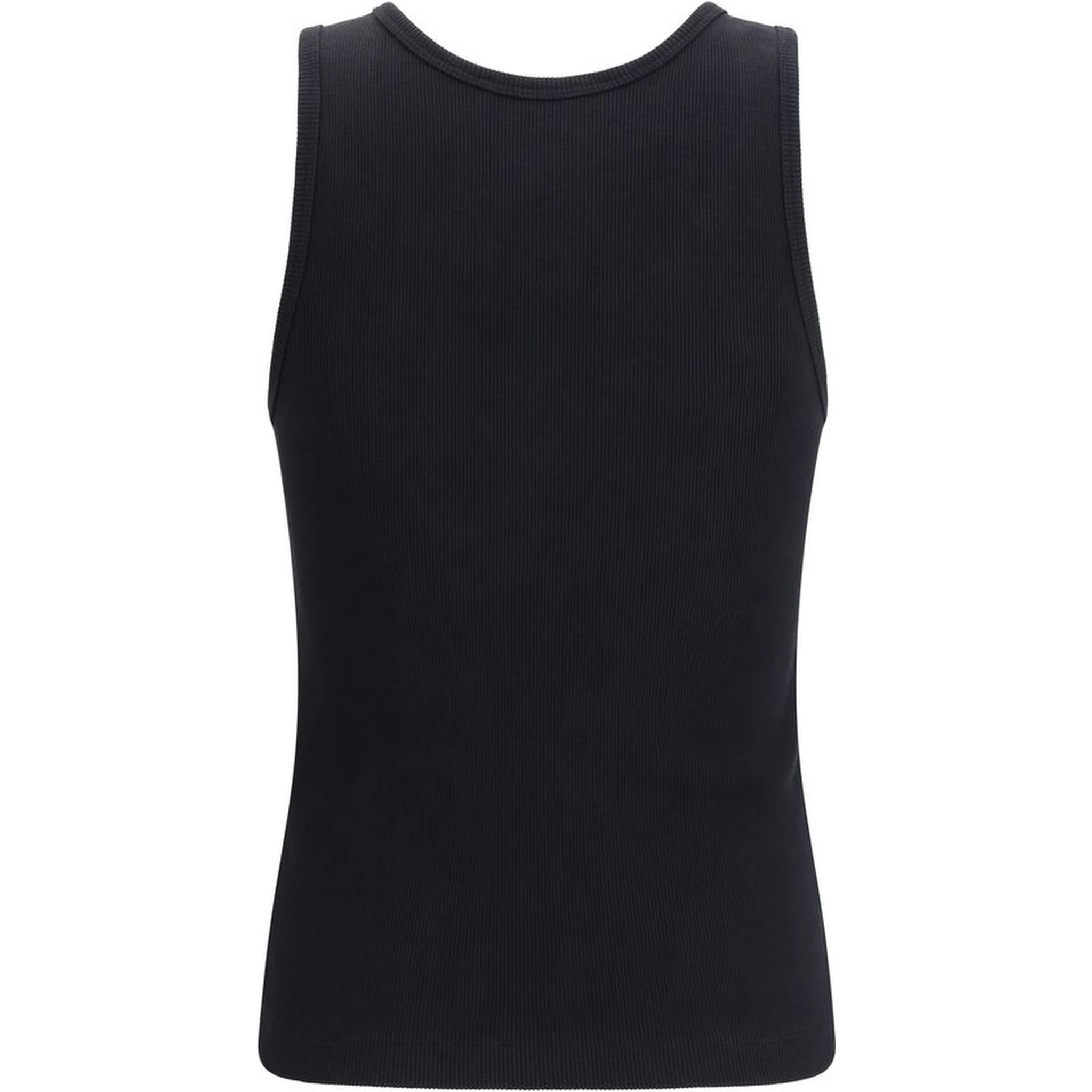Black Cotton Tank Tops