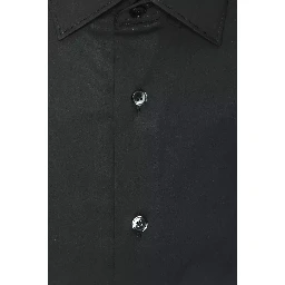 Grey Cotton Men Shirt