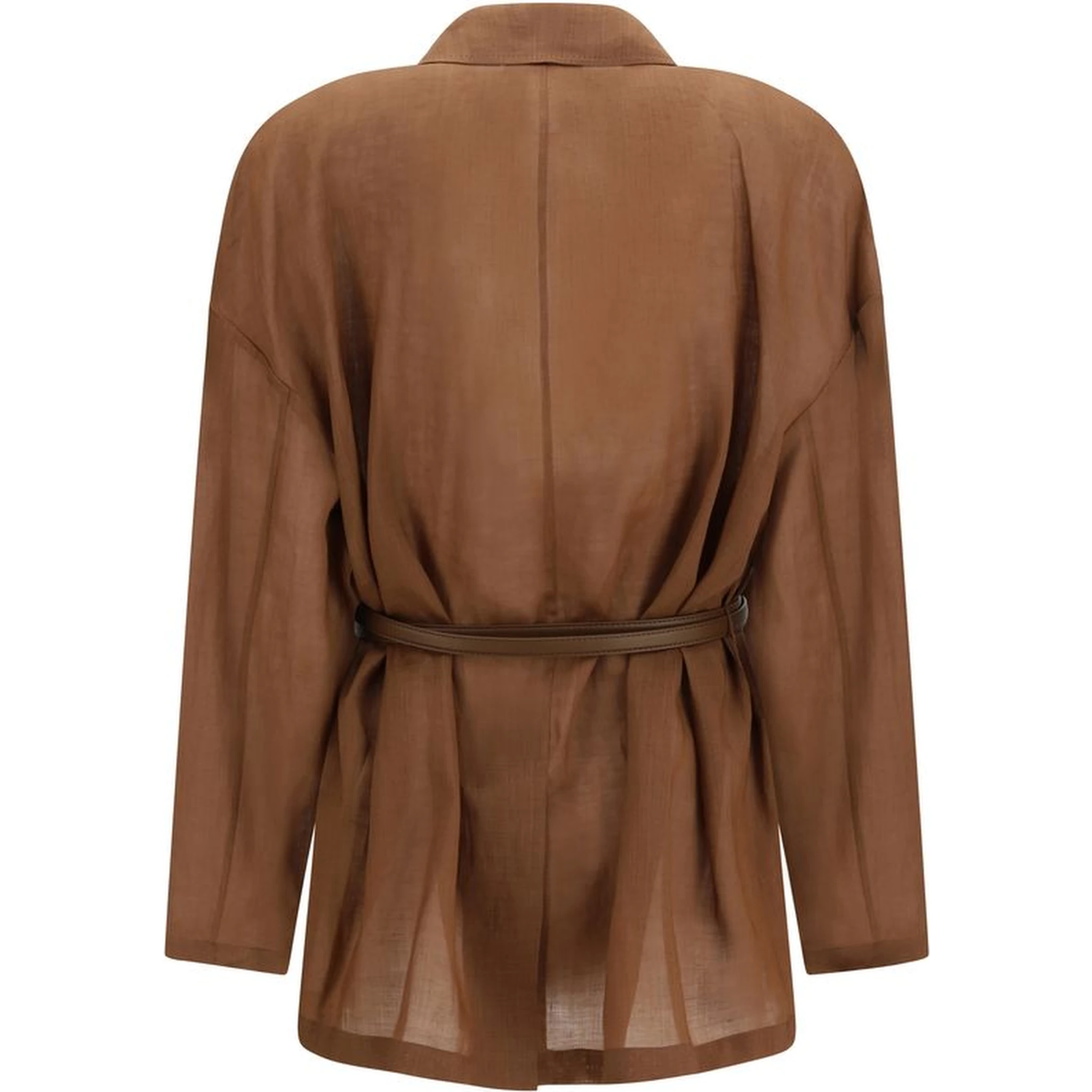 Brown Ramie Coat