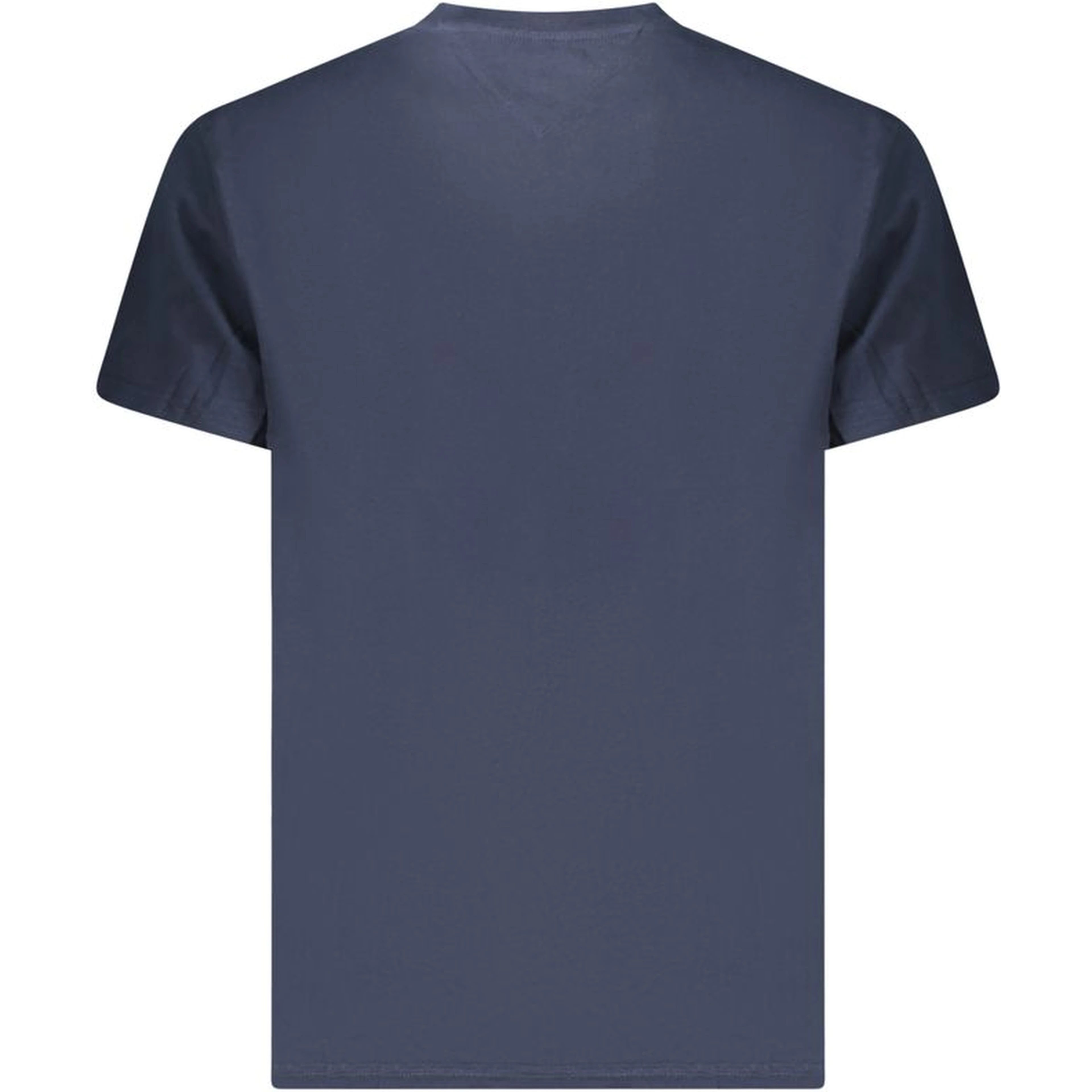 Blue Cotton Men's T-Shirt