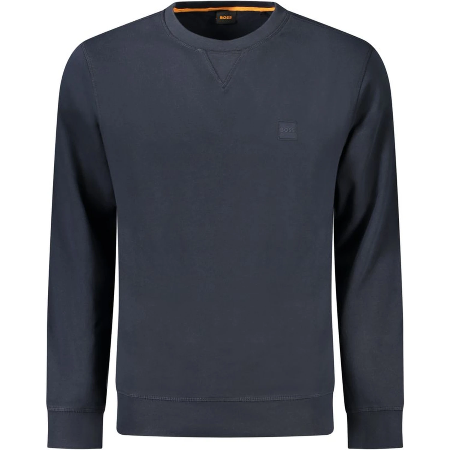 Blue Cotton Men Sweatshirt