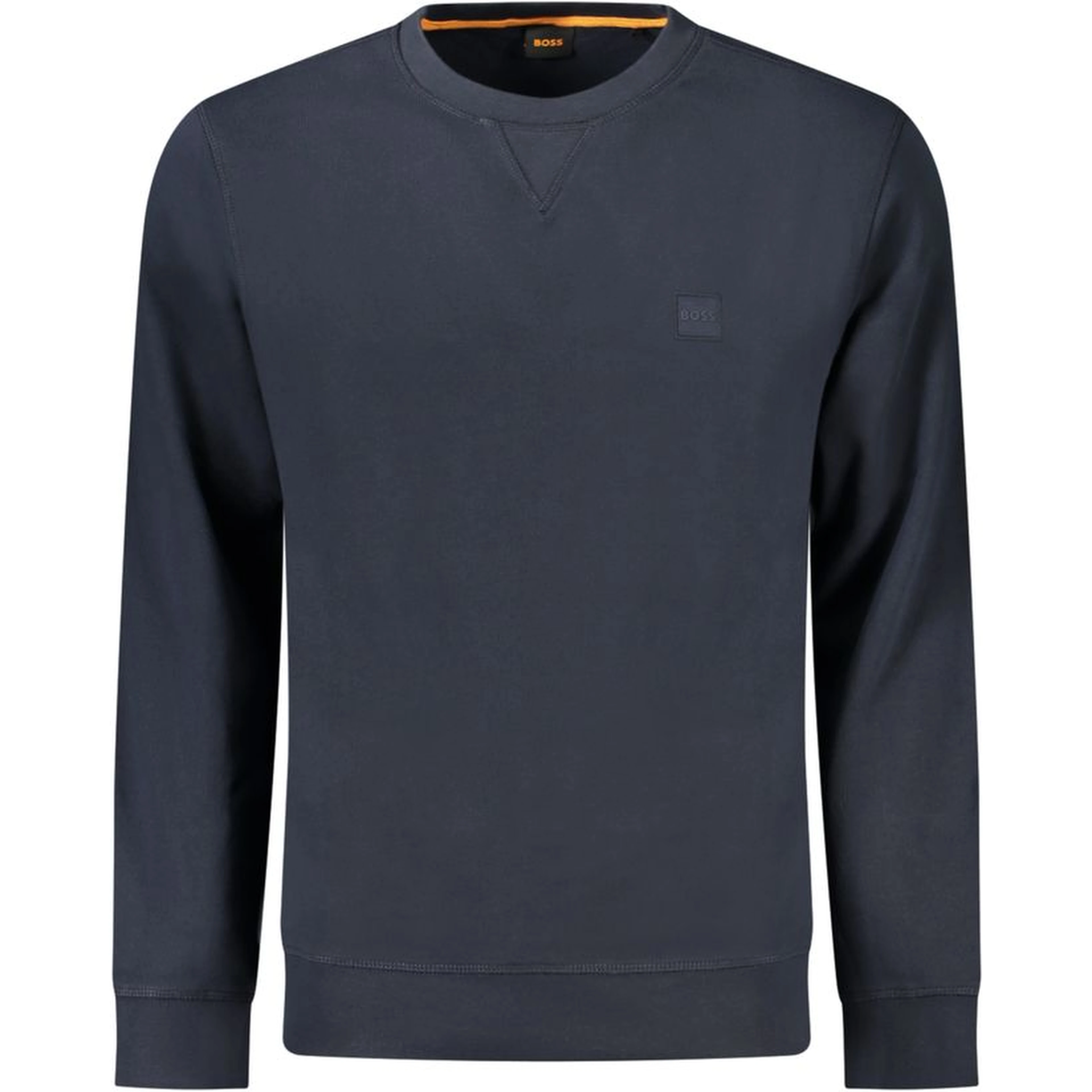 Blue Cotton Men Sweatshirt