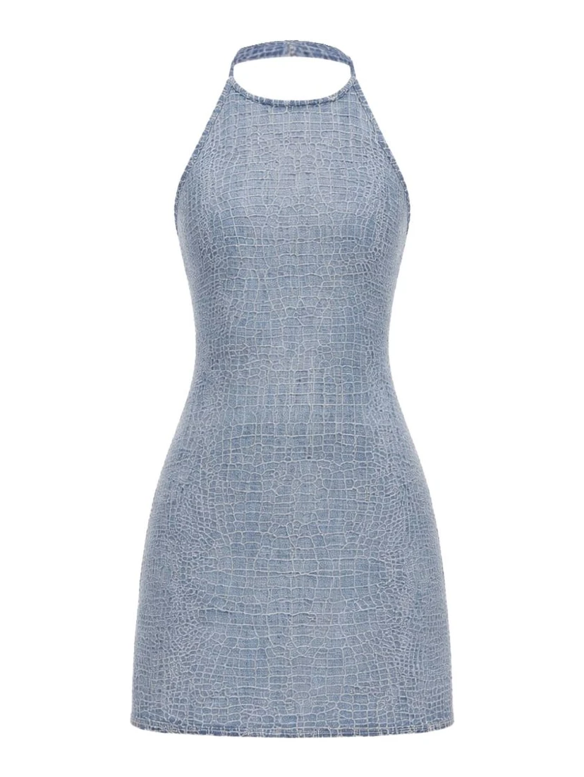 صورة ذاتية، فساتين زرقاء