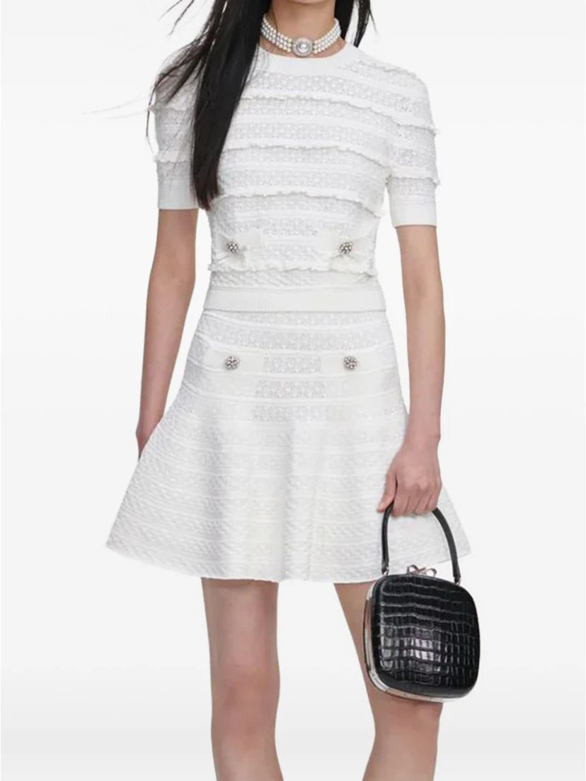 SELF PORTRAIT Top White