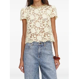 SELF PORTRAIT Top Yellow