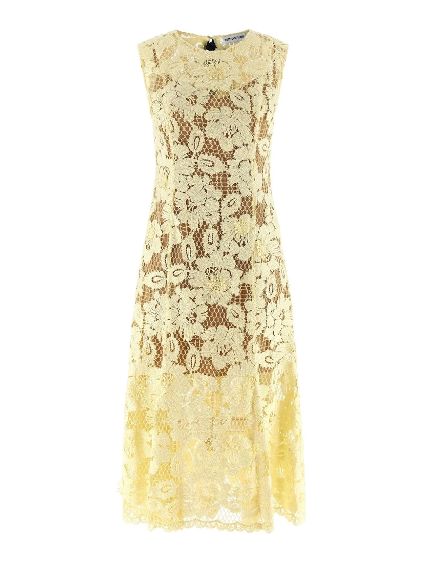 SELF PORTRAIT Dresses Yellow