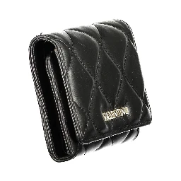 Nero Polyurethane Women Wallet