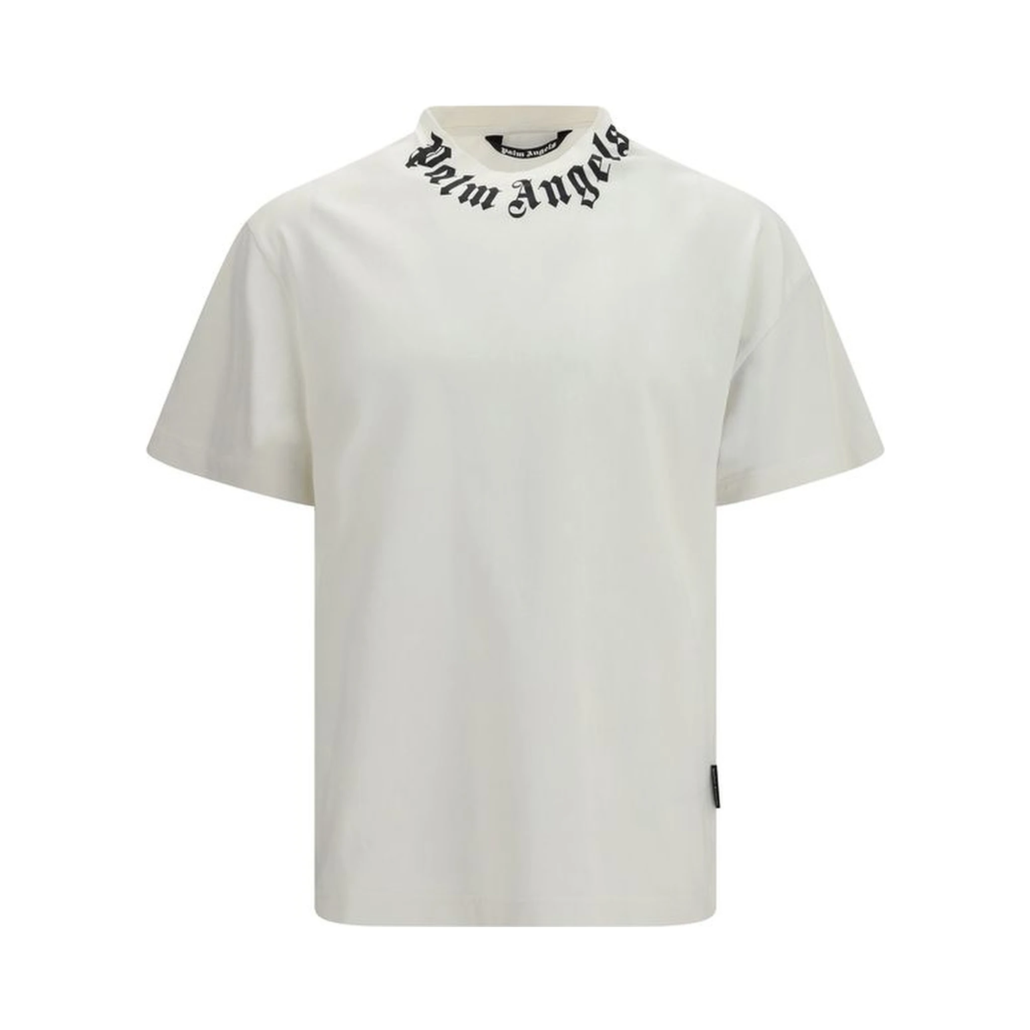 تي شيرت قطني أبيض