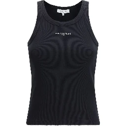 Black Cotton Tank Tops