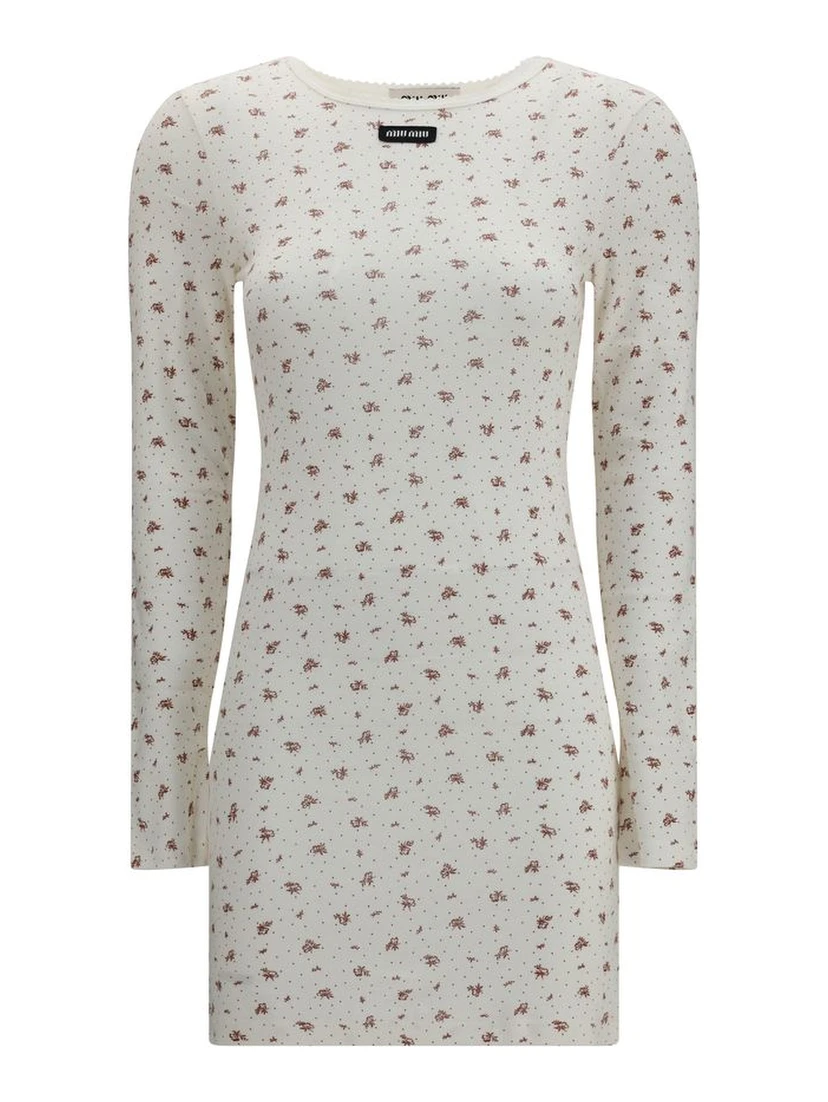 White Cotton Casual Dress