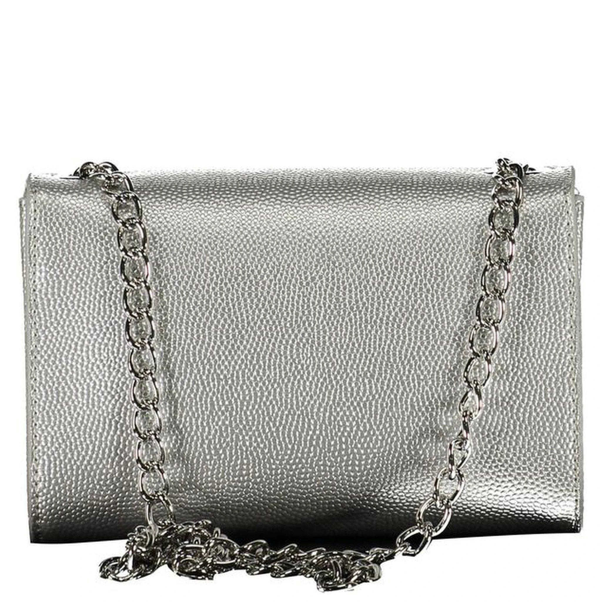 Argento Polyurethane Women's Handbag