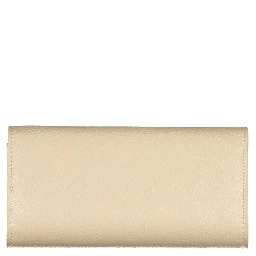 Beige Polyurethane Women Wallet