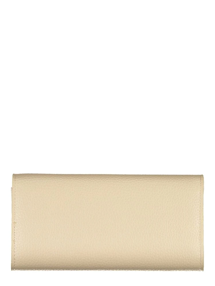 Beige Polyurethane Women Wallet alternative