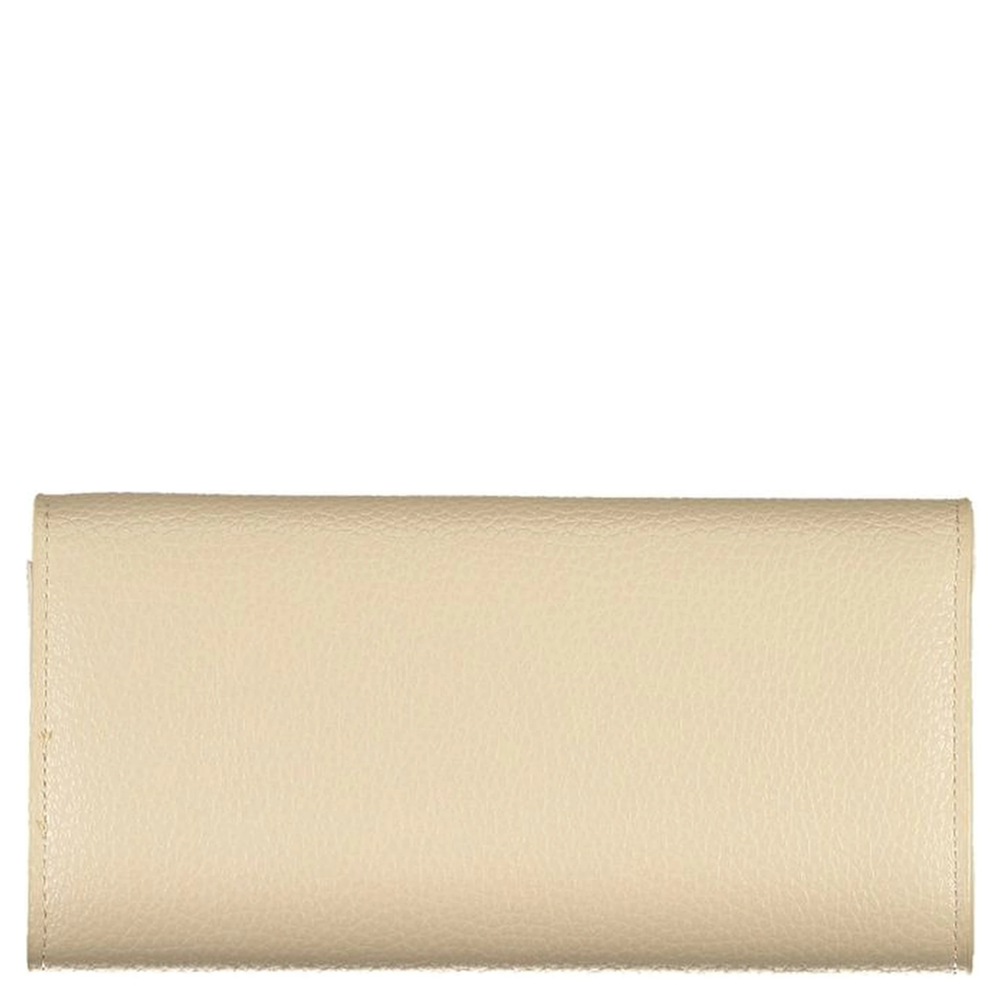 Beige Polyurethane Women Wallet