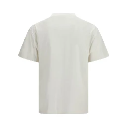 تي شيرت قطني أبيض