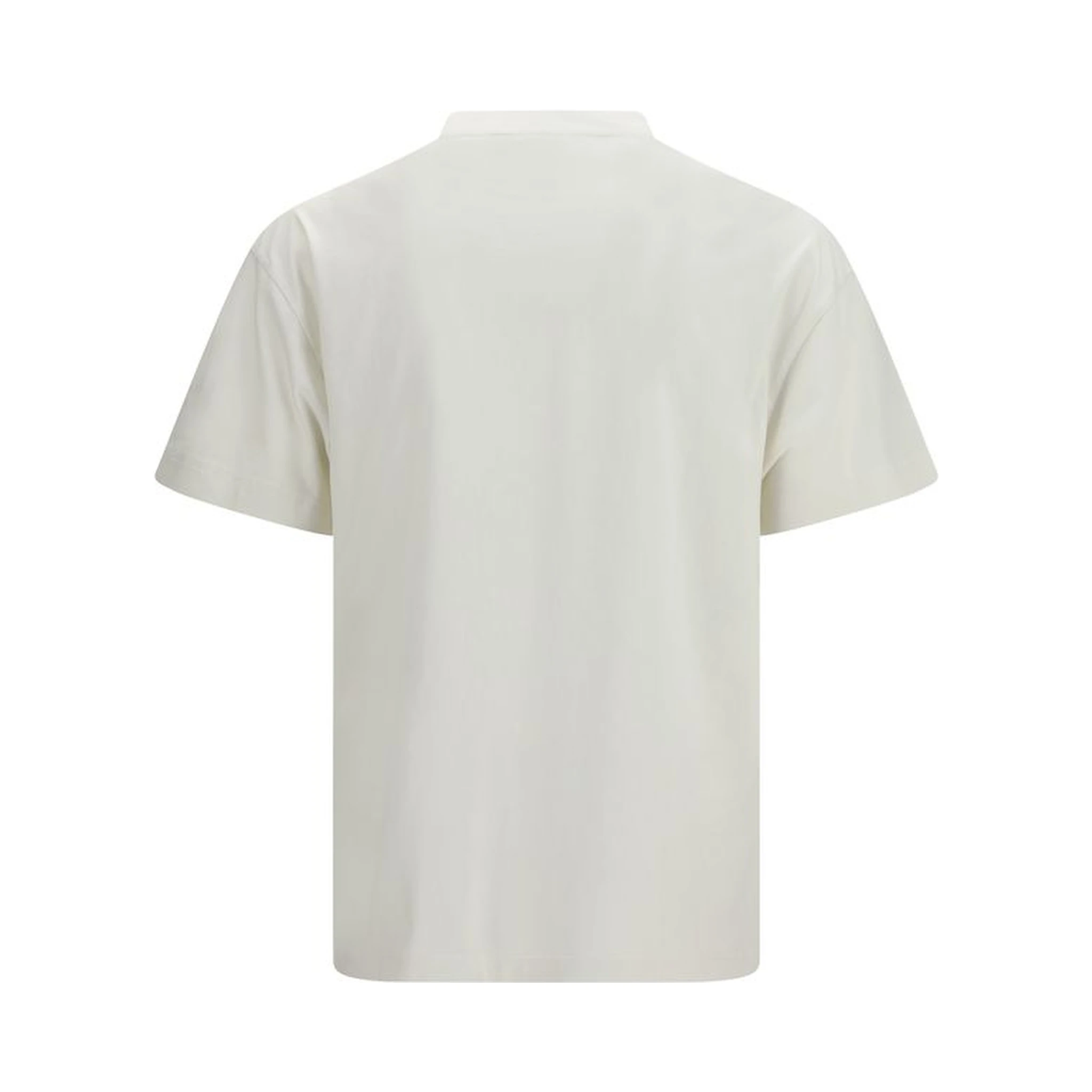 تي شيرت قطني أبيض