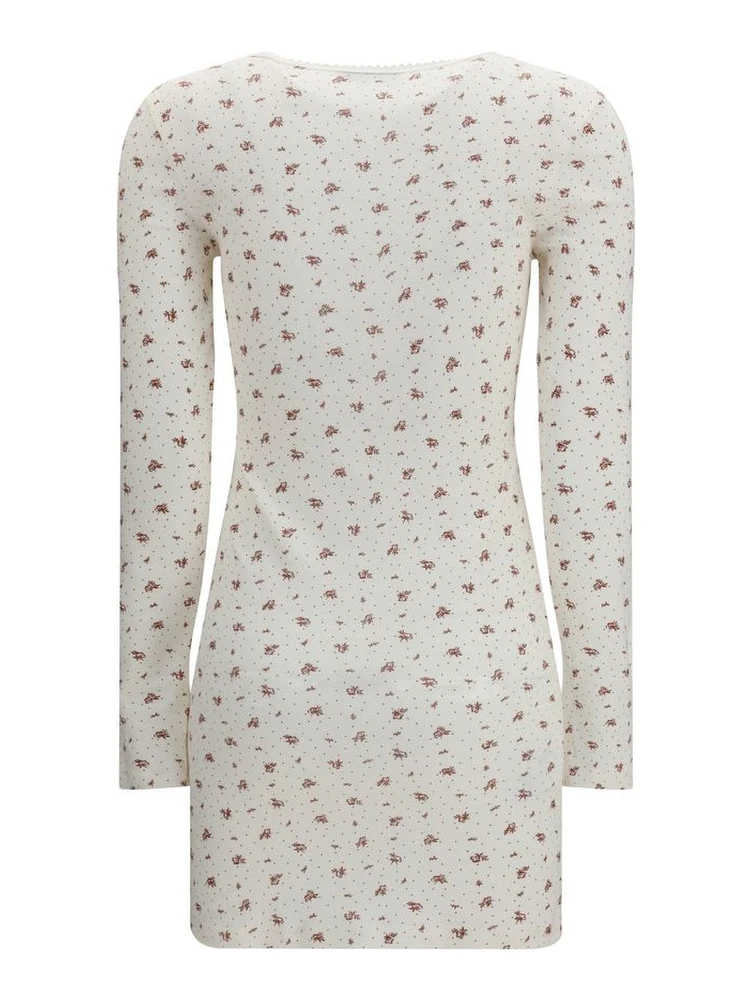 White Cotton Casual Dress alternative