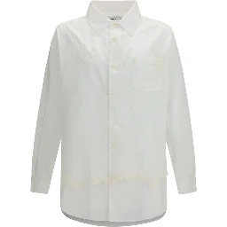 White Cotton Dress Shirt