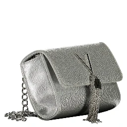Argento Polyurethane Women's Handbag