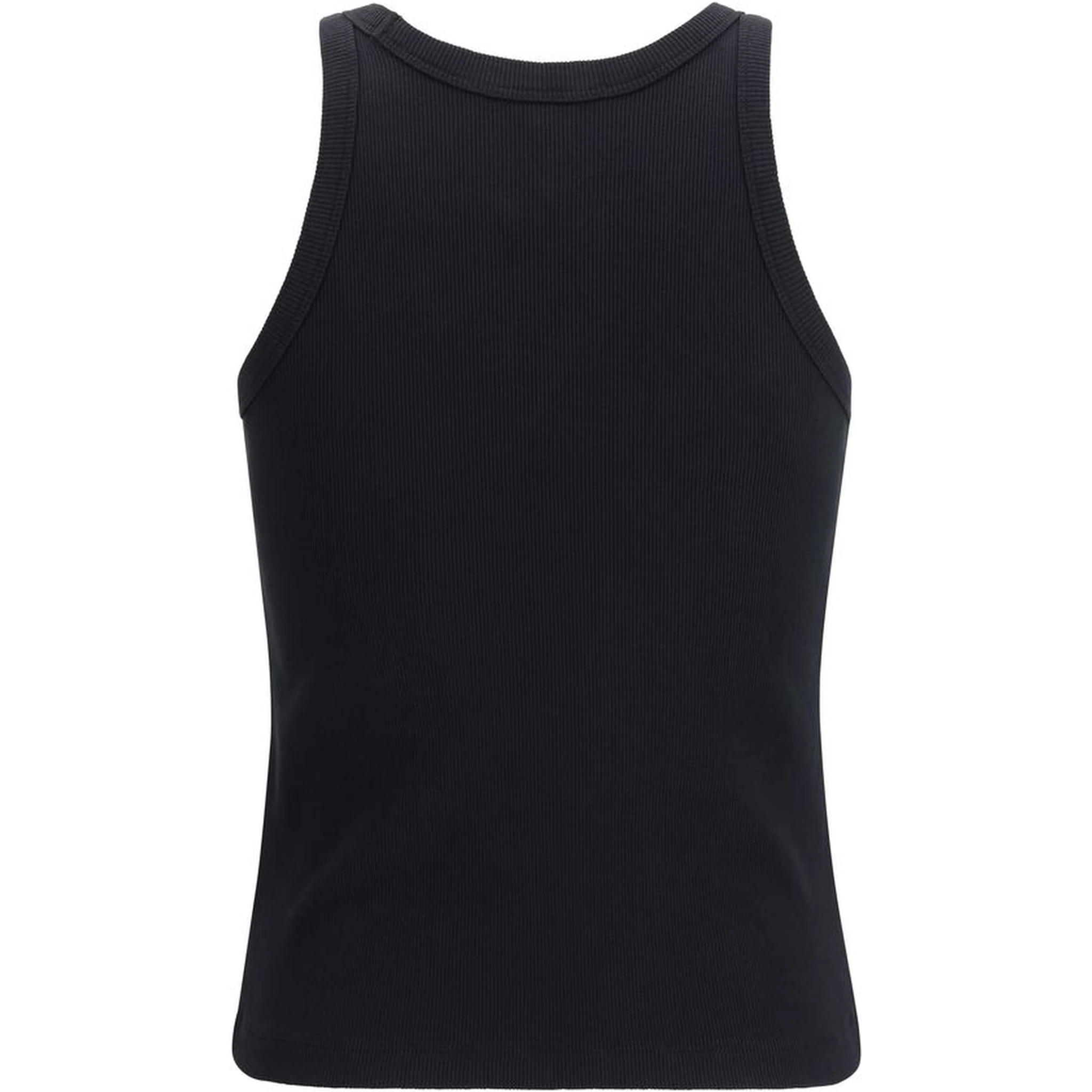 Black Cotton Tank Tops