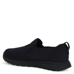 Blue Fabric Sneakers