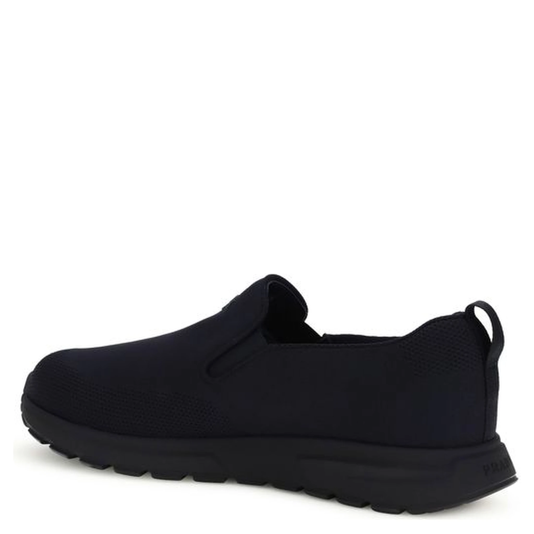 Blue Fabric Sneakers