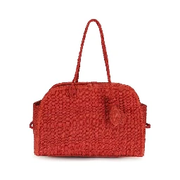 Multicolor Raffia Handbag