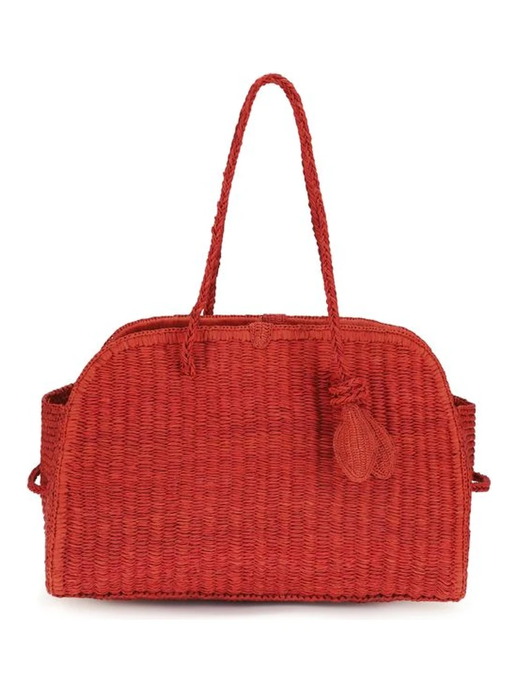 Multicolor Raffia Handbag