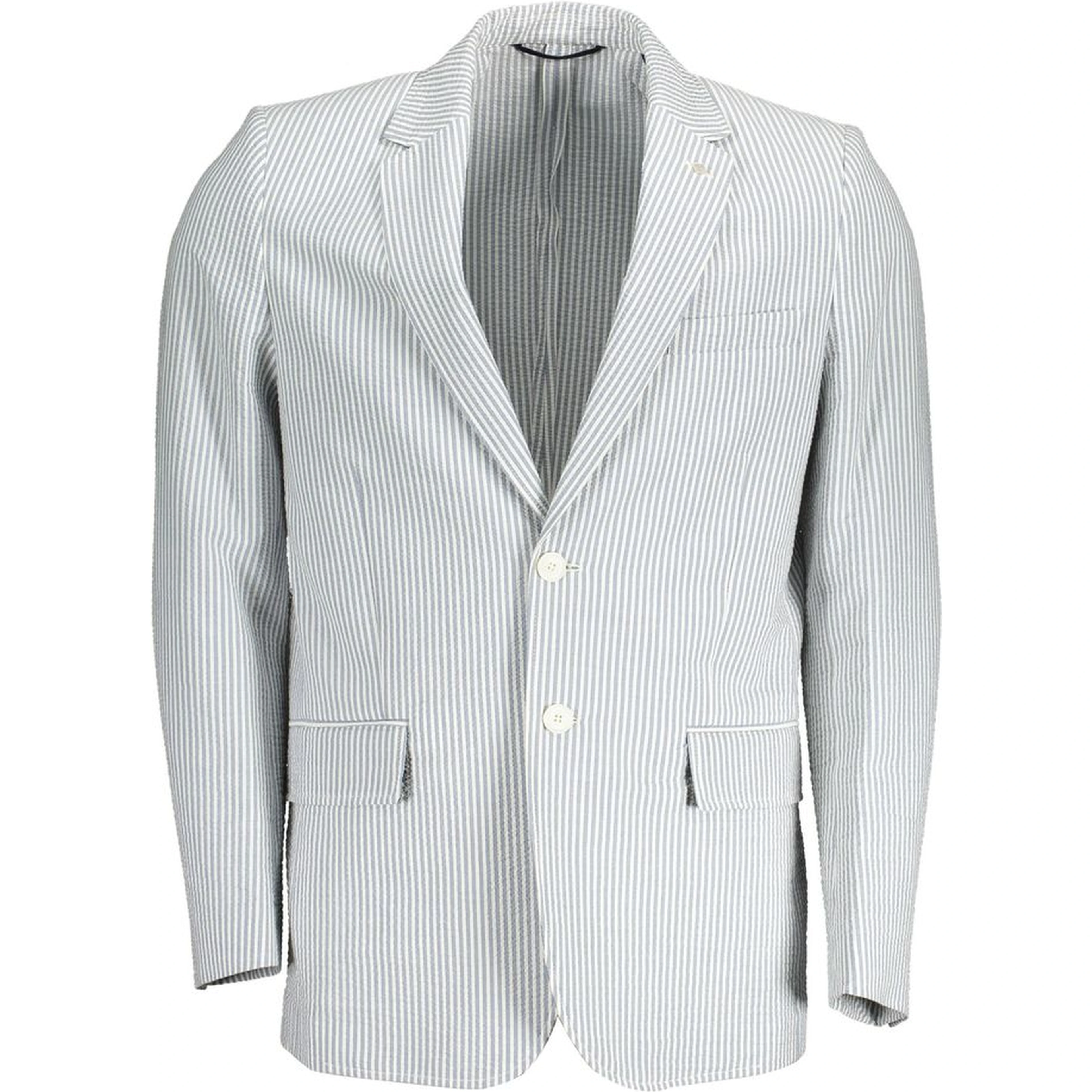 White Cotton Men's Jacket