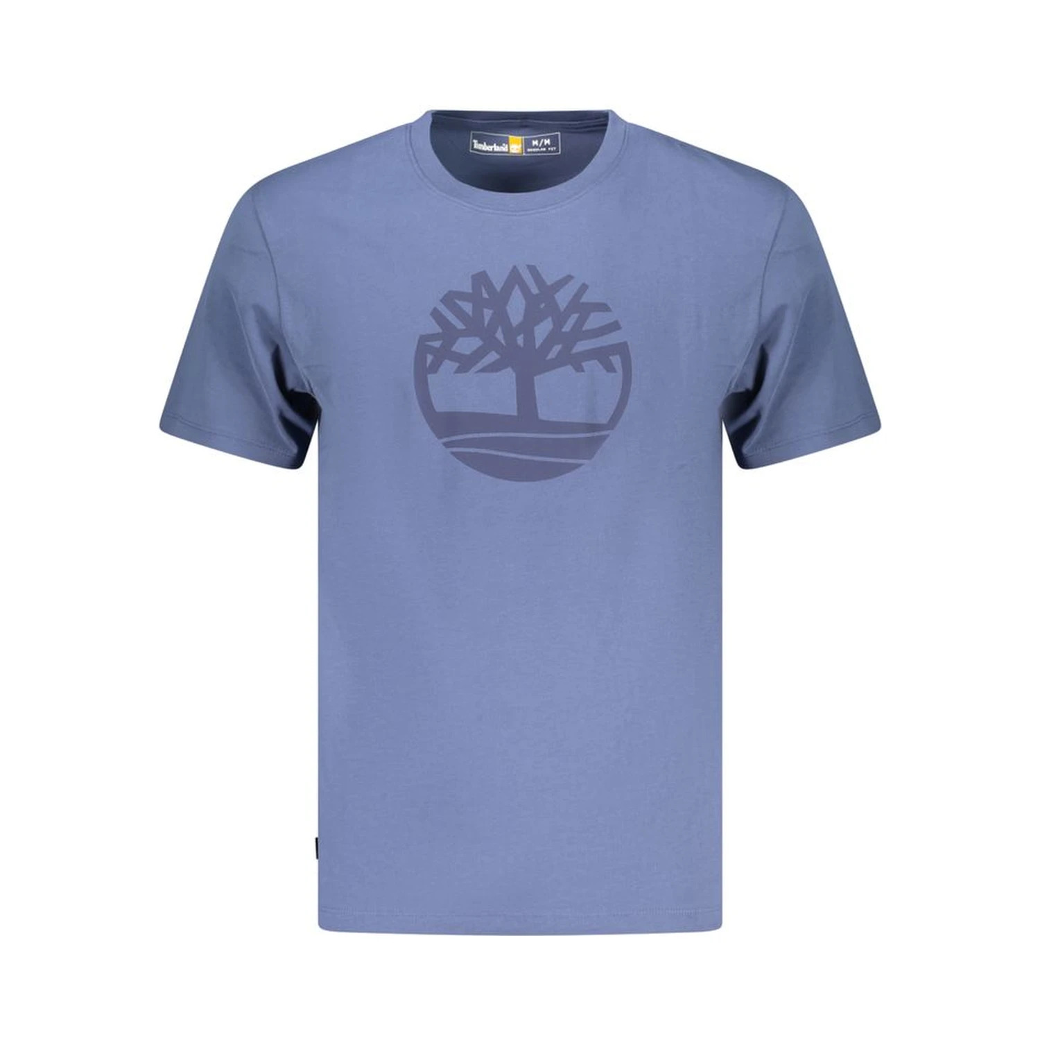 Blue Organic Cotton Men T-Shirt