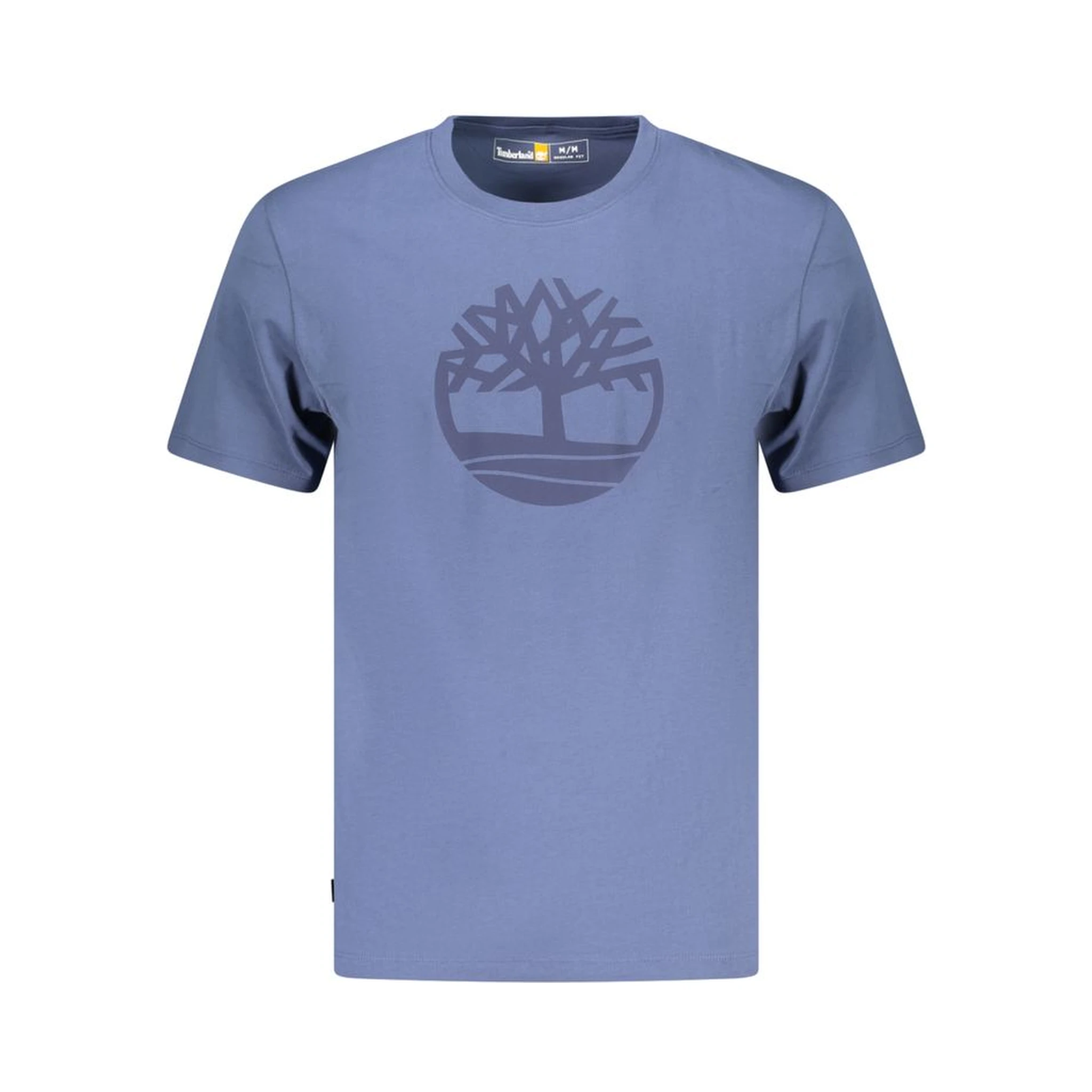 Blue Organic Cotton Men T-Shirt