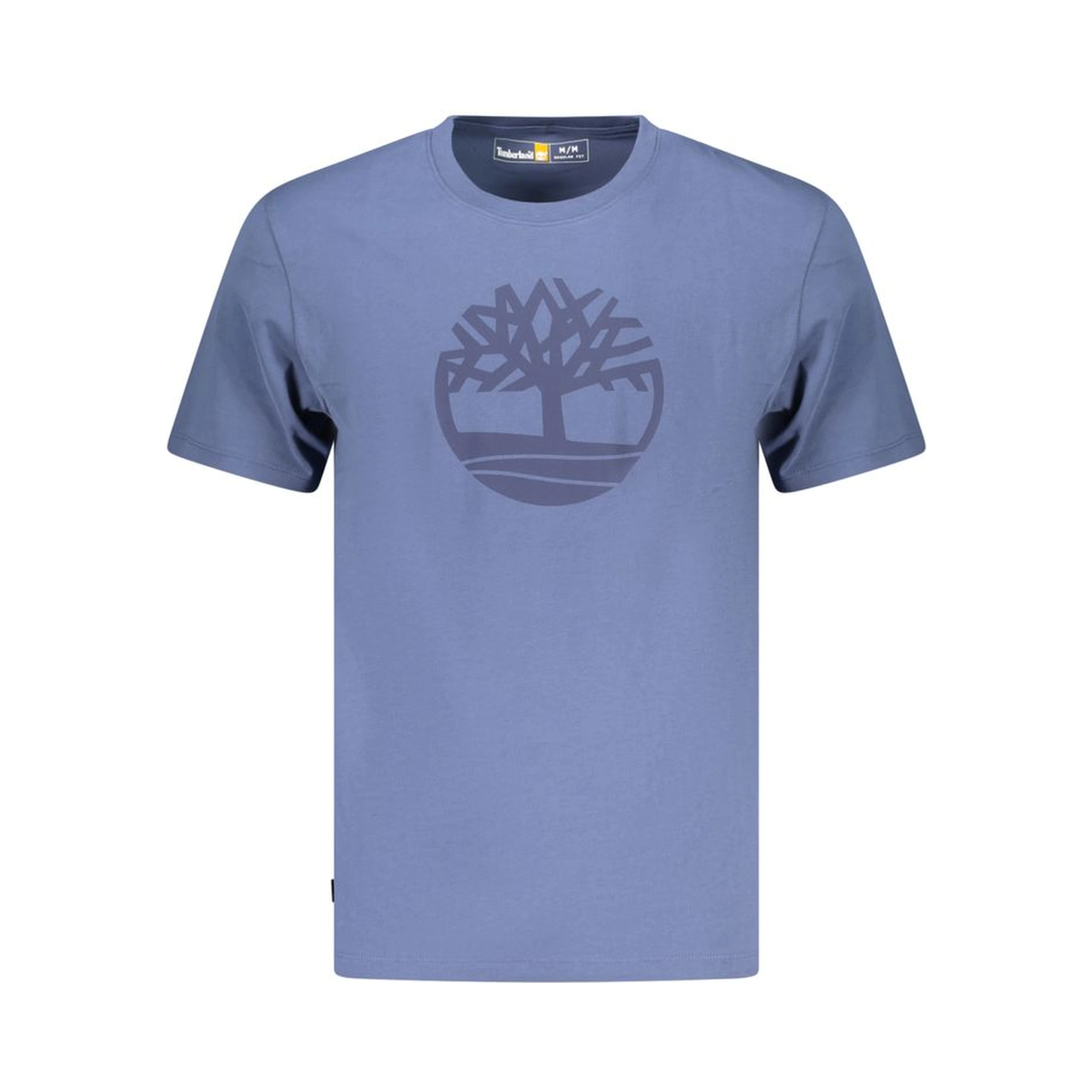 Blue Organic Cotton Men T-Shirt