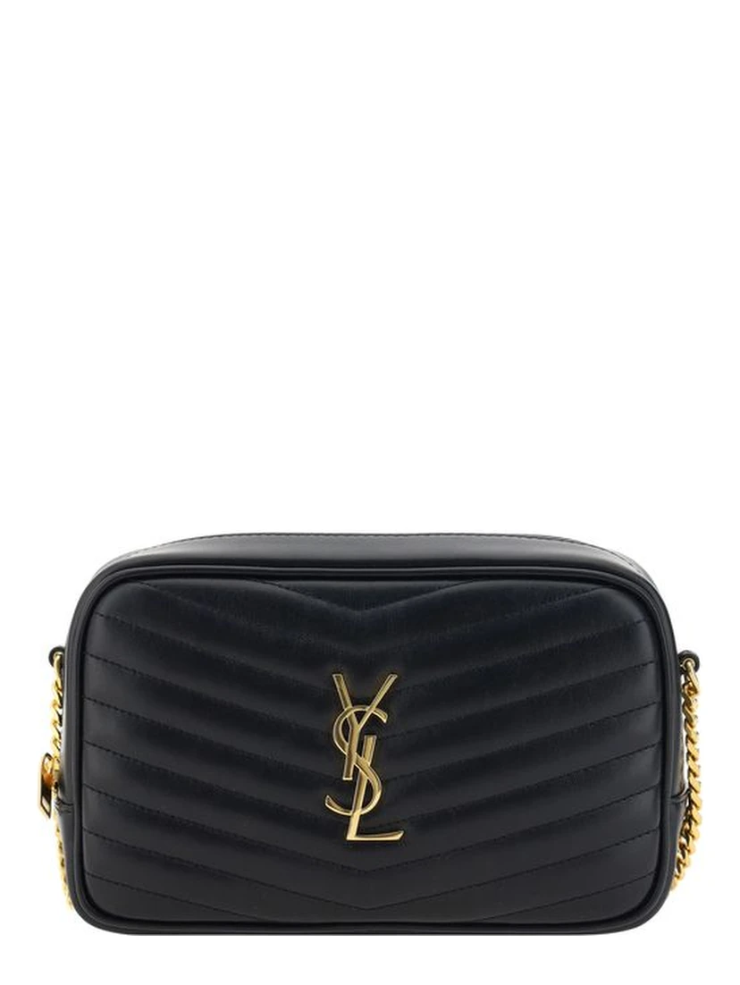 Black Calf Leather Bos Taurus Shoulder Bag