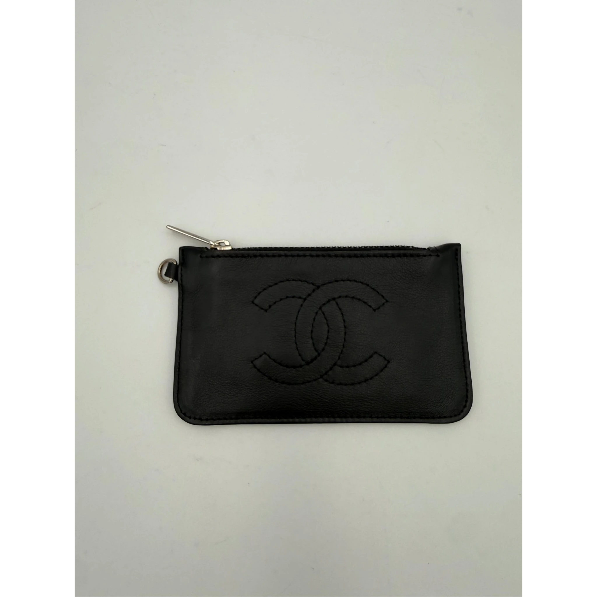 CHANEL Lamb Leather Coin Purse/Card Holder