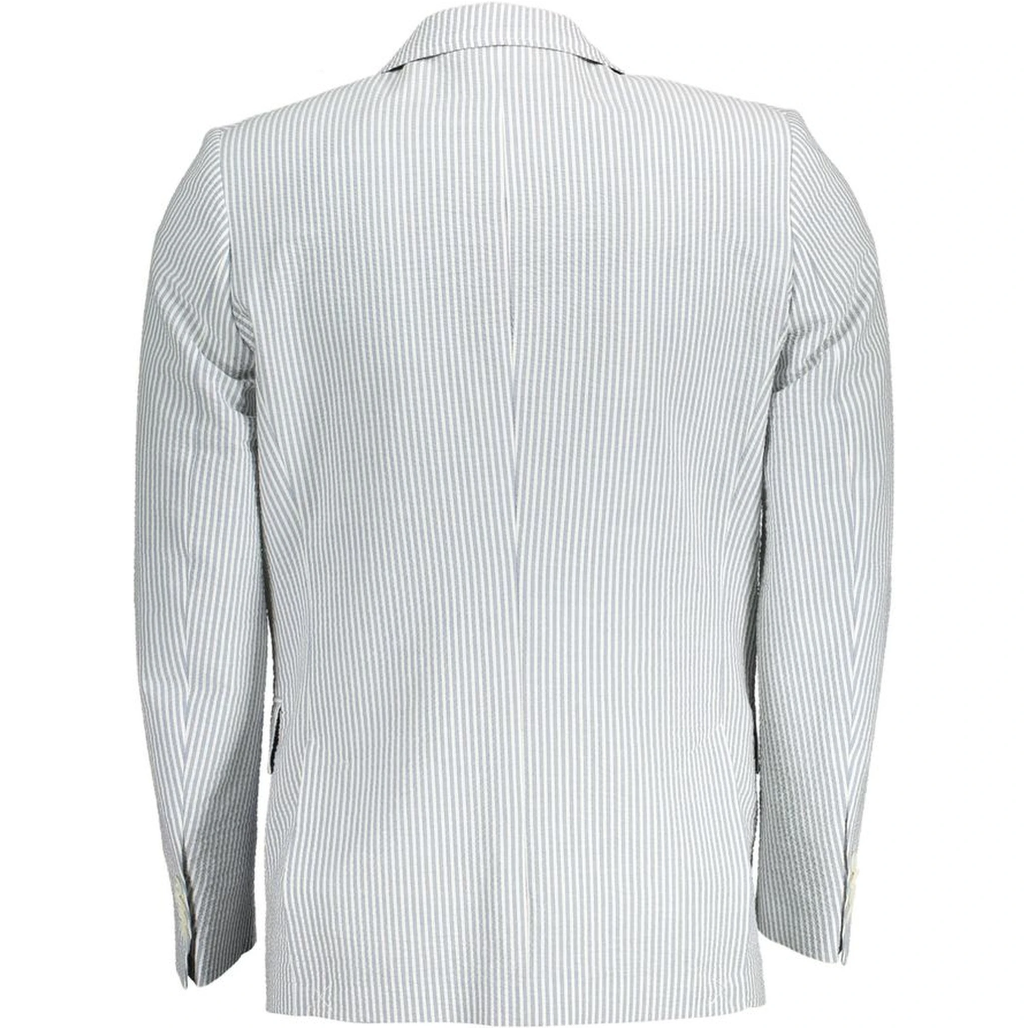 White Cotton Men's Jacket