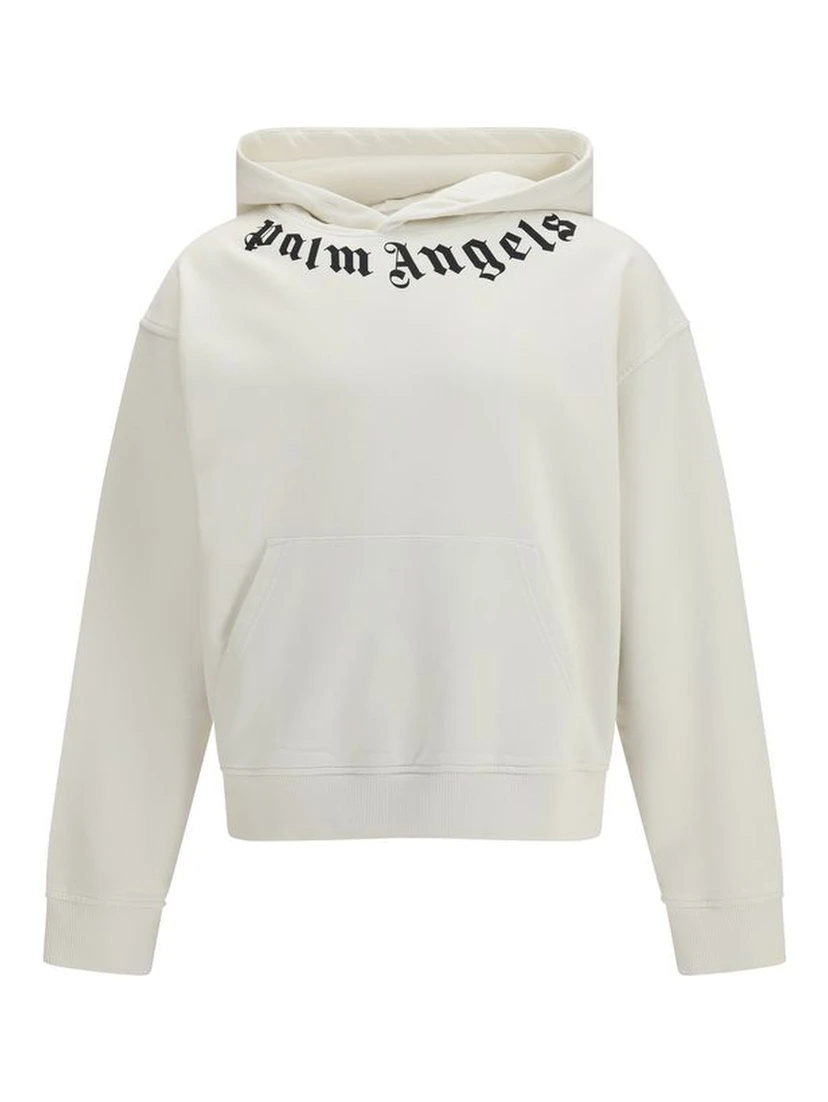 White Cotton Sweatshirt