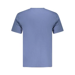 Blue Organic Cotton Men T-Shirt