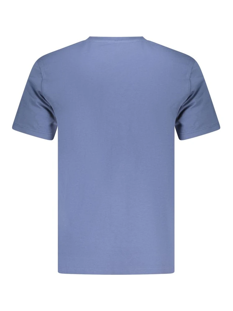 Blue Organic Cotton Men T-Shirt alternative