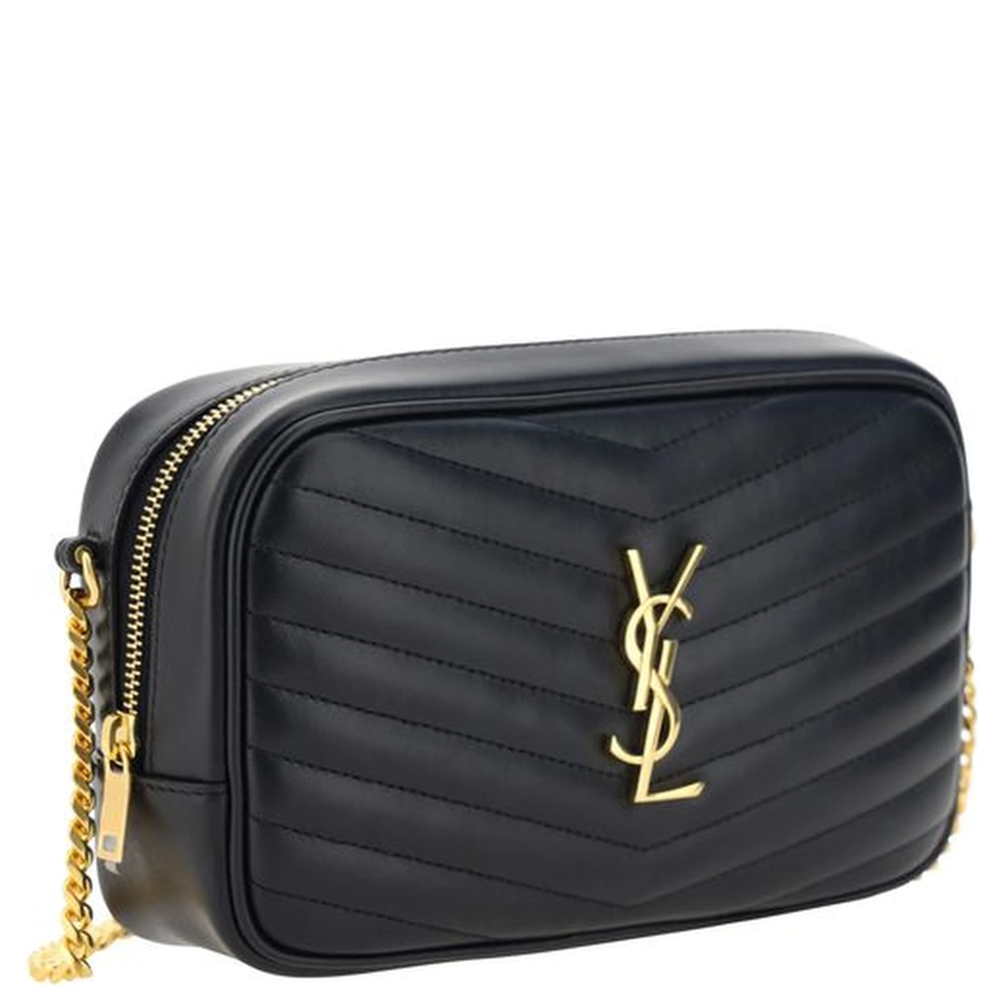 Black Calf Leather Bos Taurus Shoulder Bag