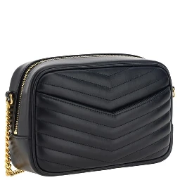 Black Calf Leather Bos Taurus Shoulder Bag