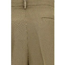 Beige Viscose Knee Length