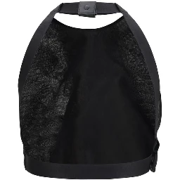 Black Silk Pattern Shirt