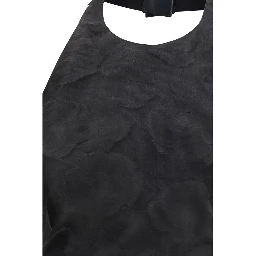 Black Silk Pattern Shirt