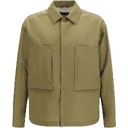 Bicolor Polyamide Coat