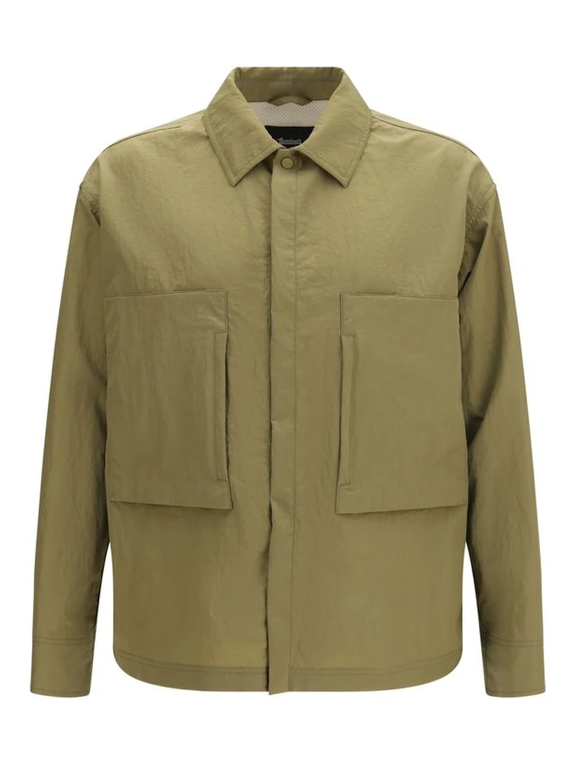 Bicolor Polyamide Coat