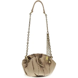 Beige Lamb Ovis Aries Aries Shoulder Bag