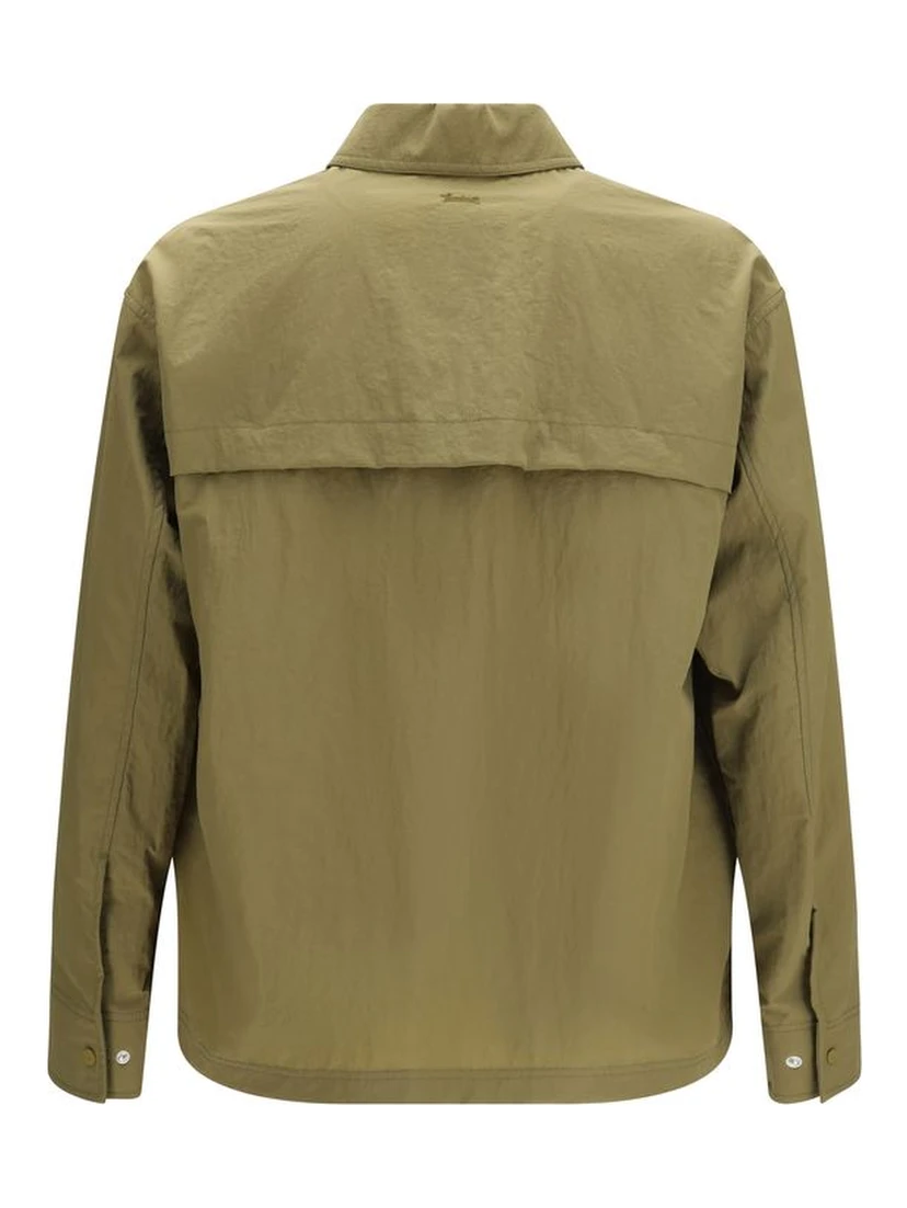 Bicolor Polyamide Coat