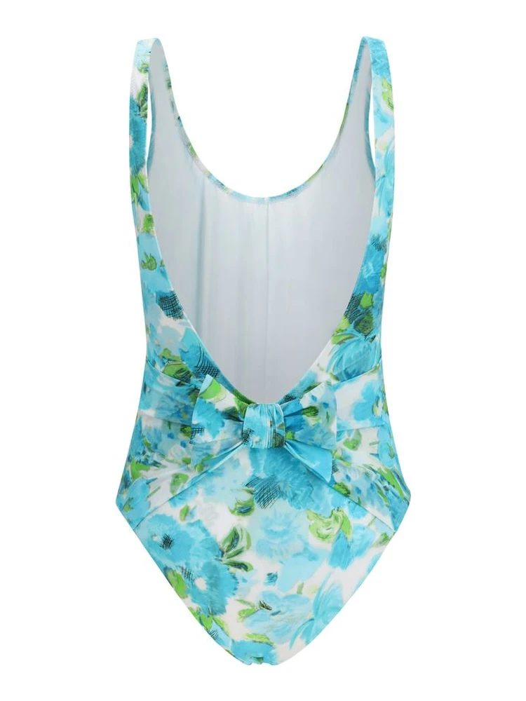 Blue Polyamide One-Piece Swimsuit alternative